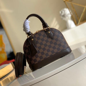 1984 - Alma BB Monogram  Bag Brown 1984
