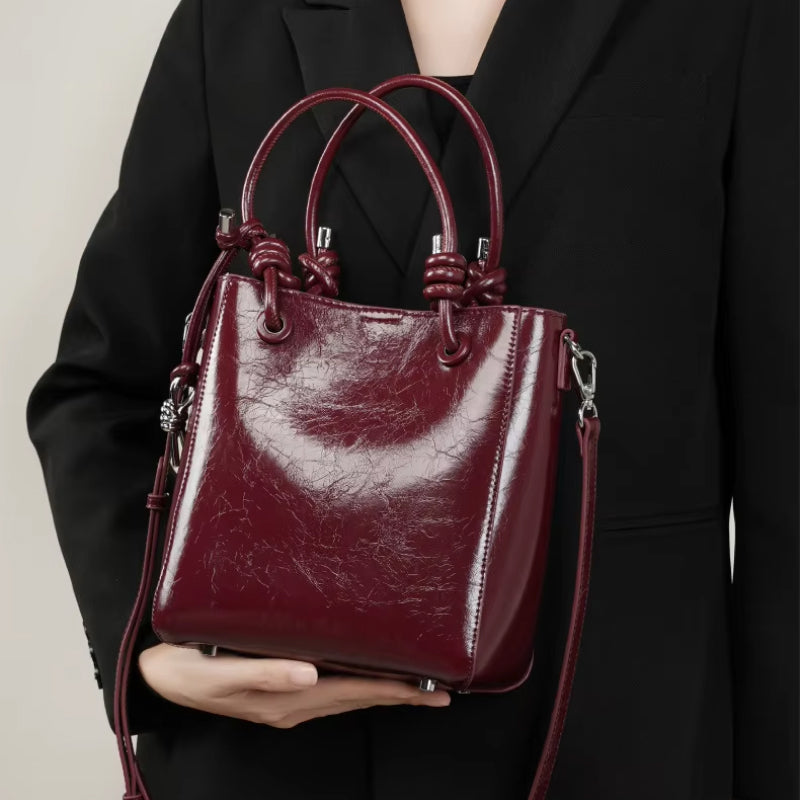 Genuine Leather Crossbody Handbag Trendha