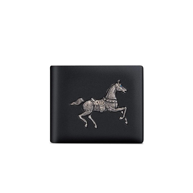 Luxury Leather Wallet with ID Card Holder Trendha