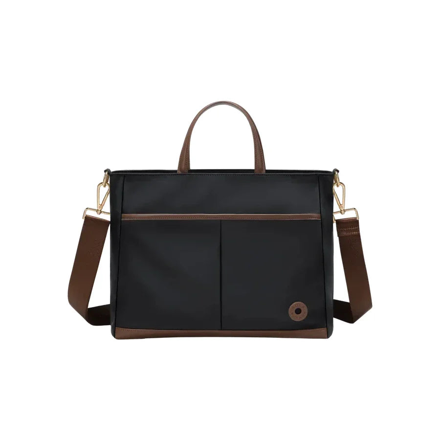 Stylish Women's Lightweight Nylon Shoulder Tote Nyzzle