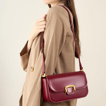 Trendy Genuine Leather Small Crossbody Shoulder Bag Trendha