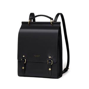 Vintage Leather Backpack for Women: Versatile, Stylish School and Travel Bag Trendha