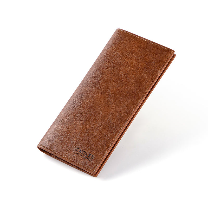 Men's Casual Long Leather Wallet Trendha