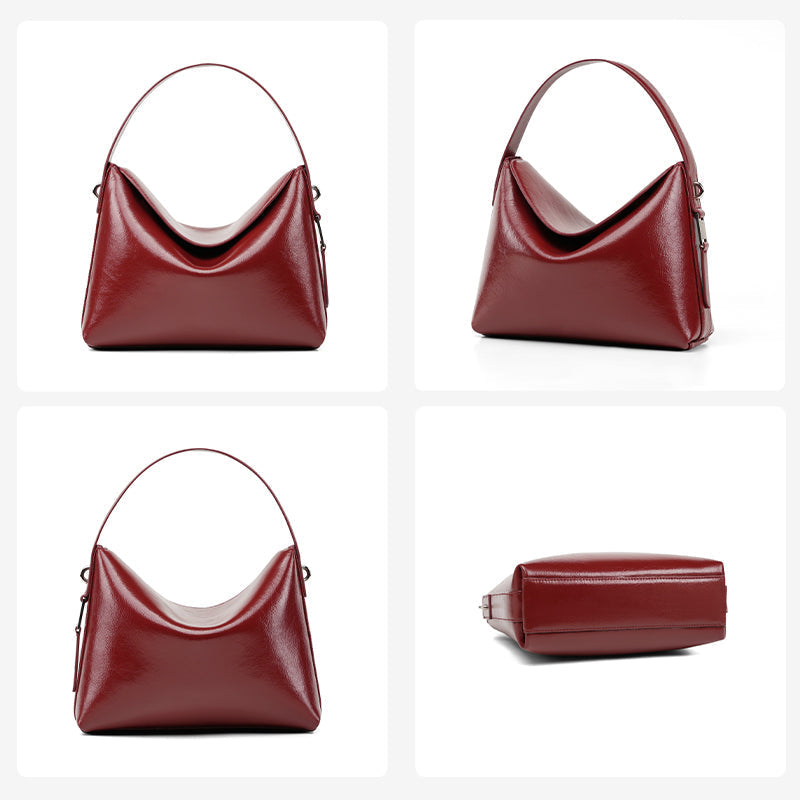 Elegant Women's Leather Shoulder and Crossbody Bag Trendha