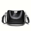 Stylish Chain Shoulder Bag – Cowhide Square Underarm Bag Trendha