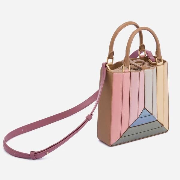 Colorful Square Bucket Bag Trendha
