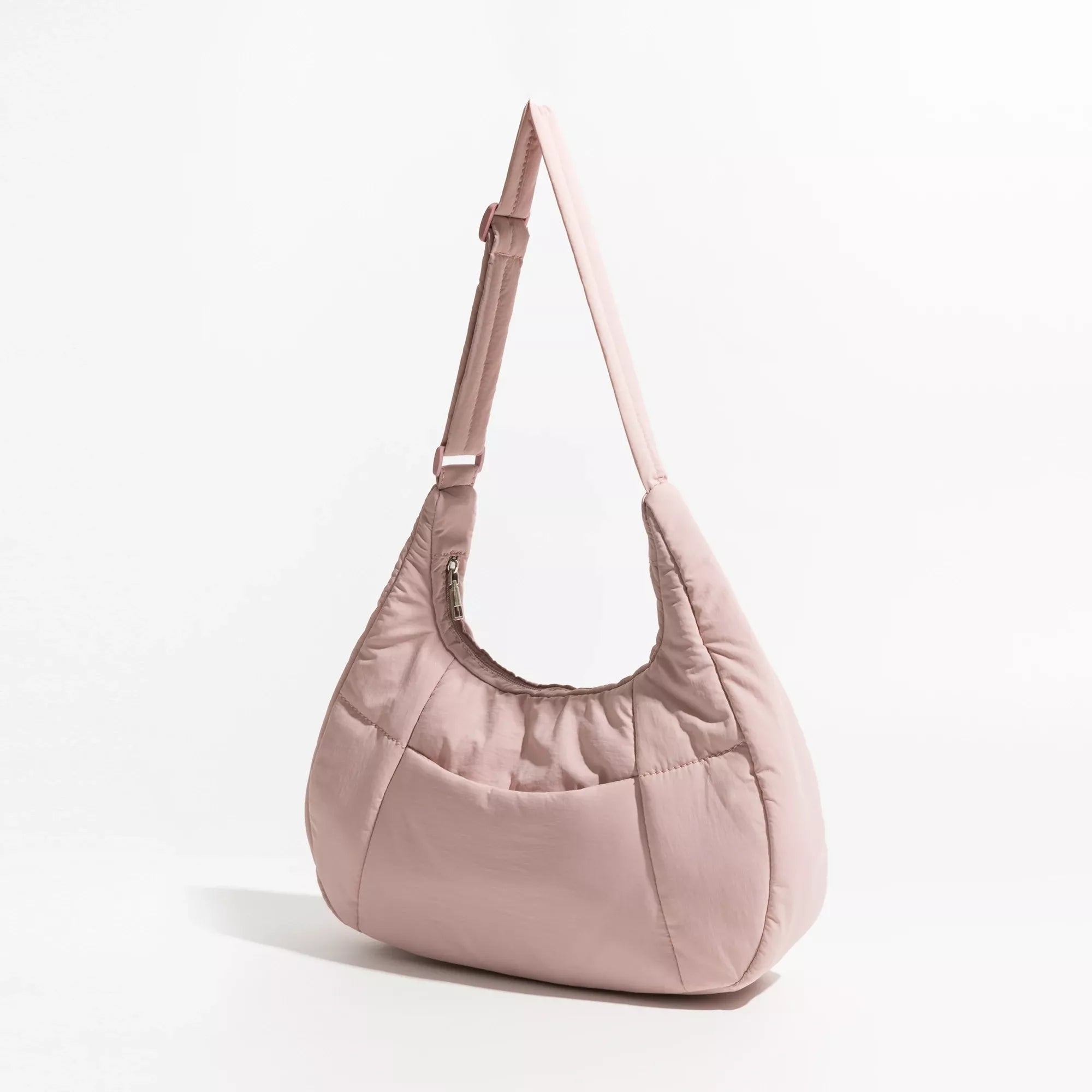 Chic Half Moon Puffer Shoulder Bag Trendha