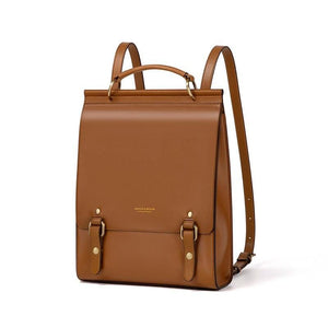 Vintage Leather Backpack for Women: Versatile, Stylish School and Travel Bag Trendha