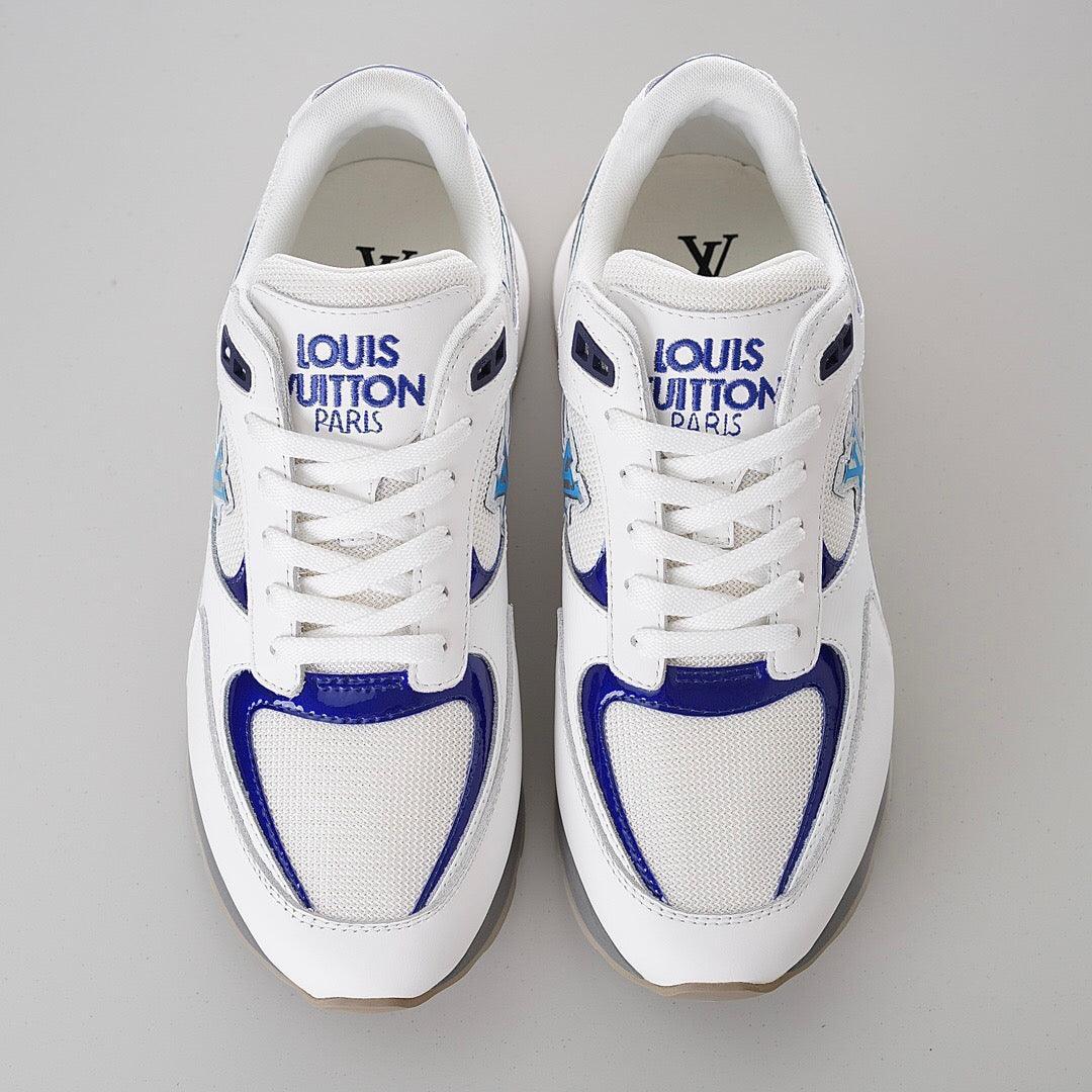LUV Run Away White Sneakers-112 Designer Sneakers