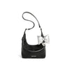 Versatile Women’s Diamond Grid Tote Bag with Butterfly Bow Pendant Trendha