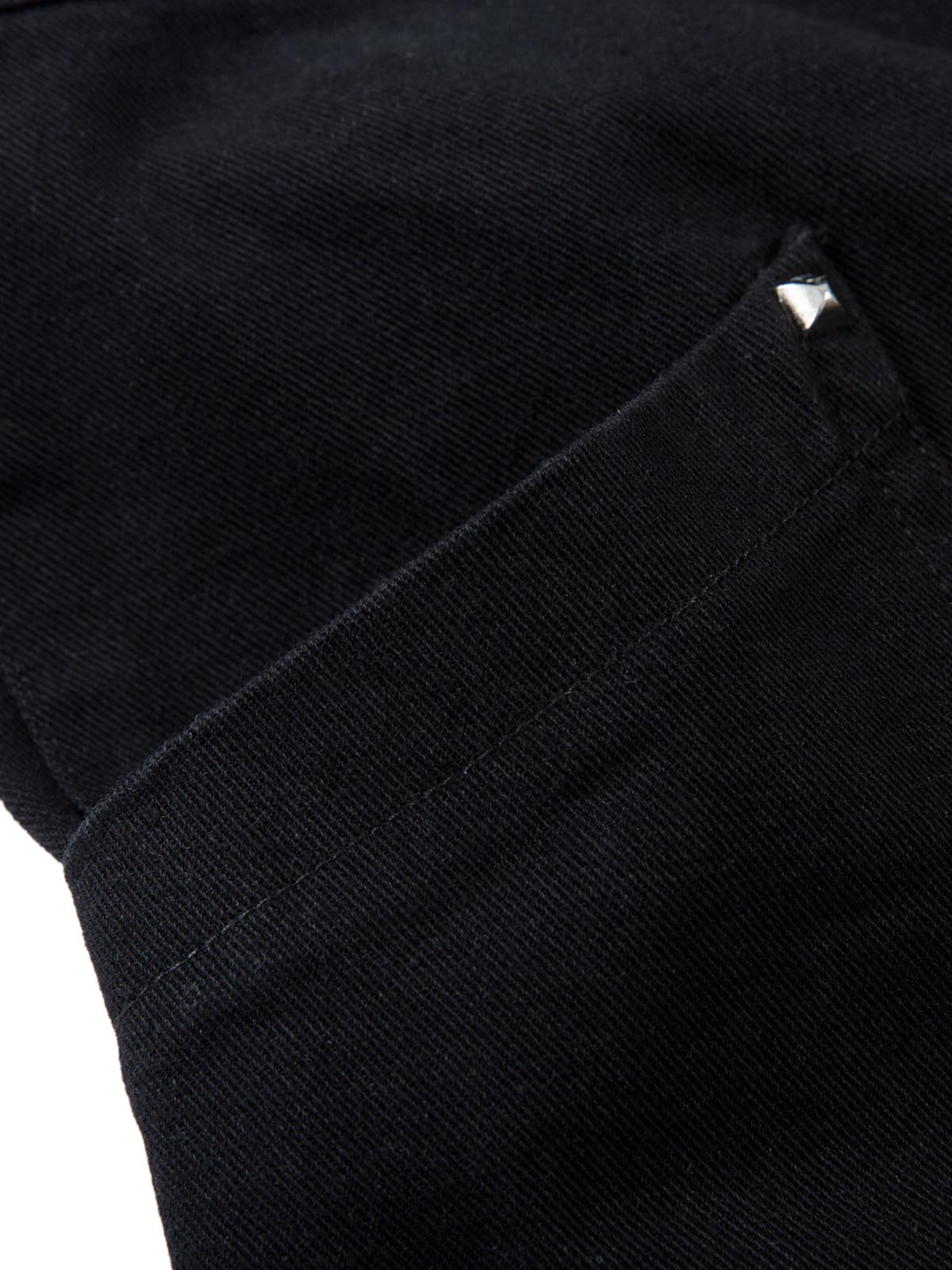 Deconstructed Split Rivet Cargo Jeans - Goatlv