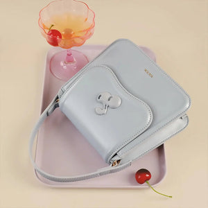 Elegant PU Leather Handbag with Long Shoulder Strap Trendha