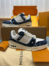 LUV Maxi Thick Blue Trainer Sneakers-073 Designer Sneakers
