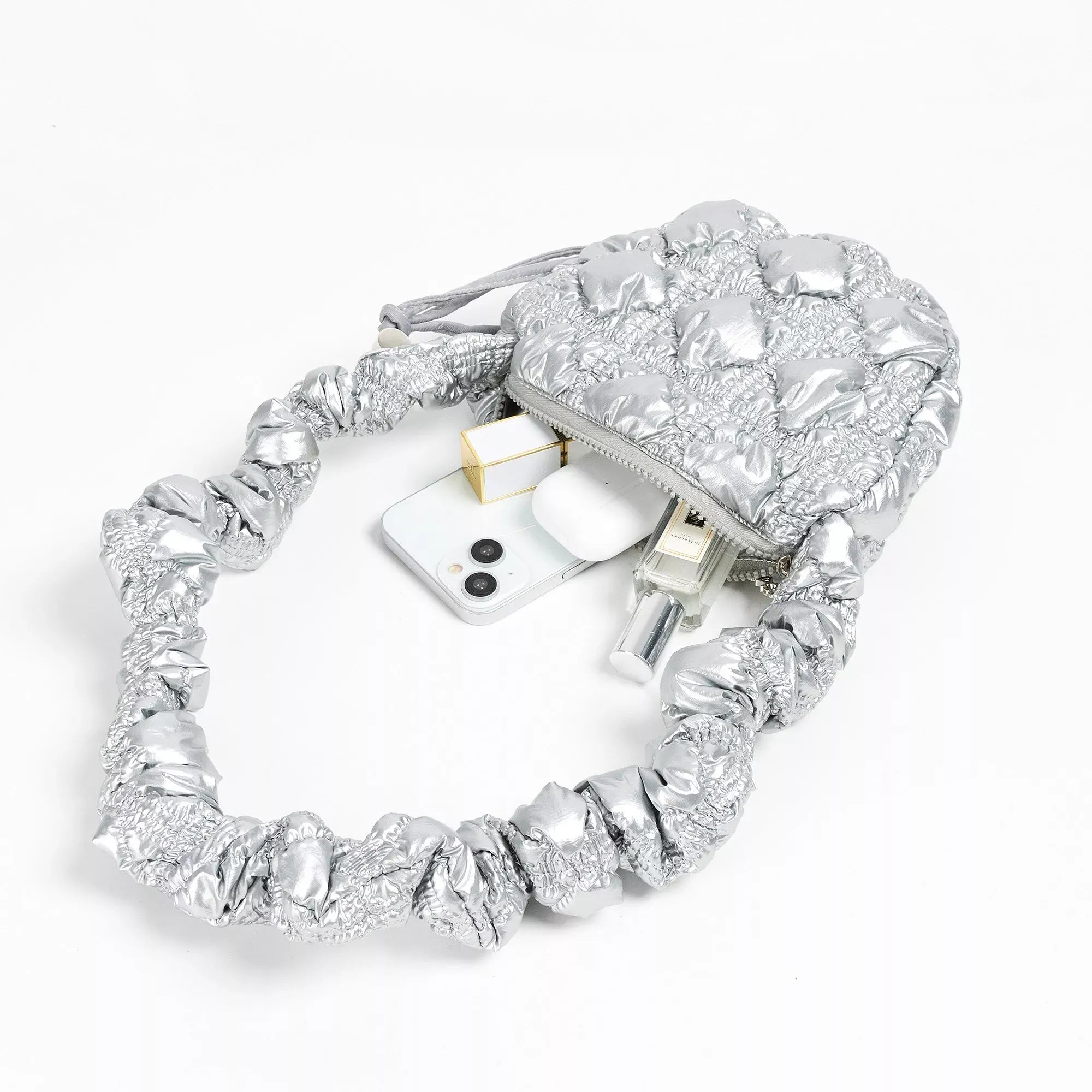 Fashion Silver Crossbody Shoulder Bag Trendha