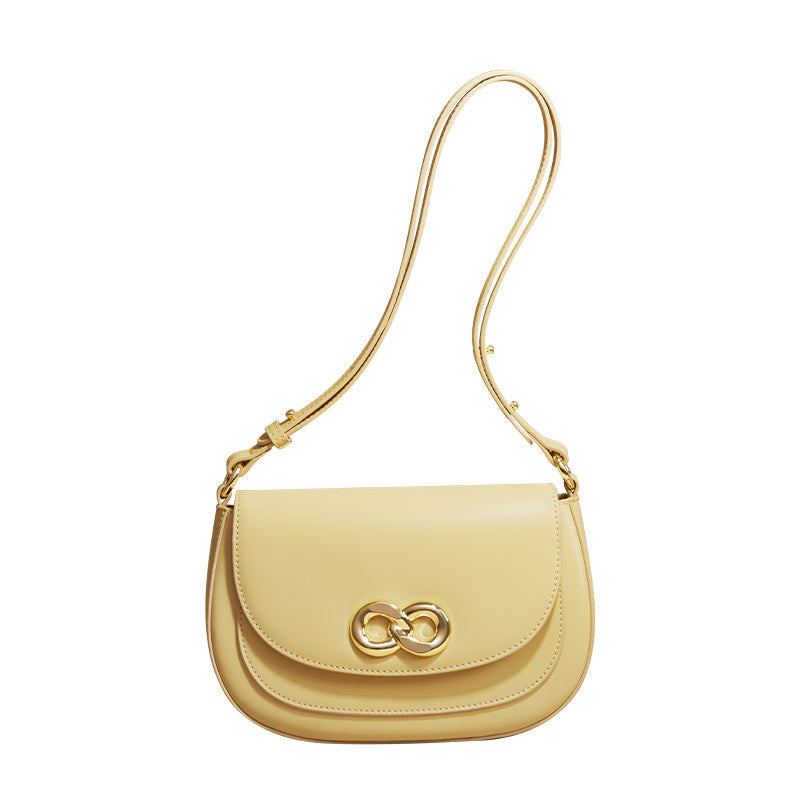 Elegant Cow Leather Women's Commuter Shoulder Bag Trendha