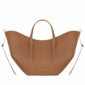 Elegant Large Leather Shoulder Bag Trendha