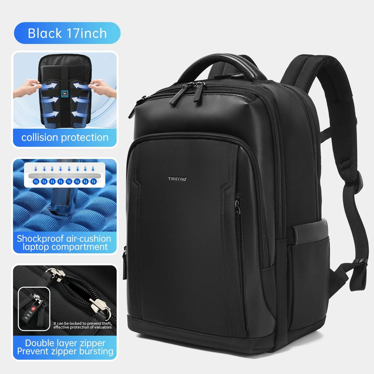 Durable Business Laptop Backpack with Double-Layer Zipper Trendha