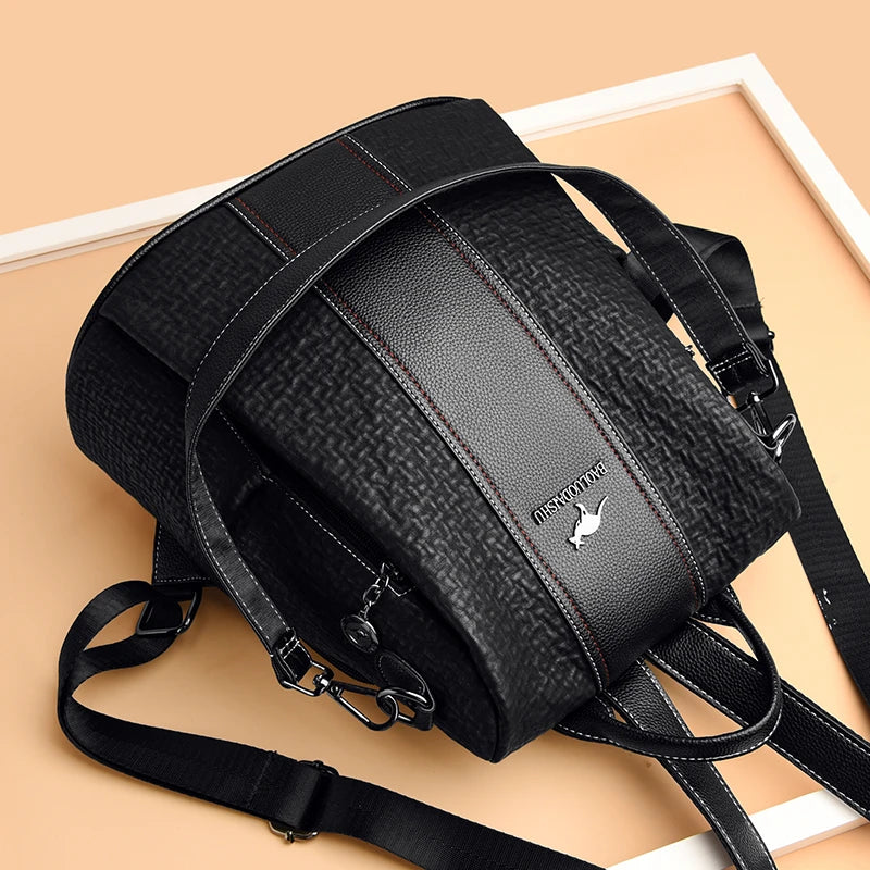 Luxury Soft Leather Backpack for Women Trendha