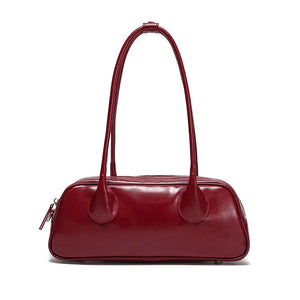 Vintage Genuine Leather Shoulder Bag for Women - High Quality Korean Style Trendha