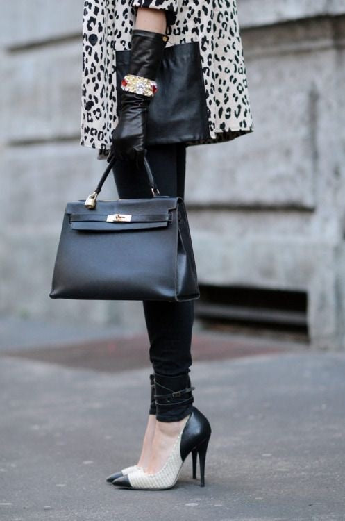 HRMS Birkin 35 Black Epsom Palladium Hardware.