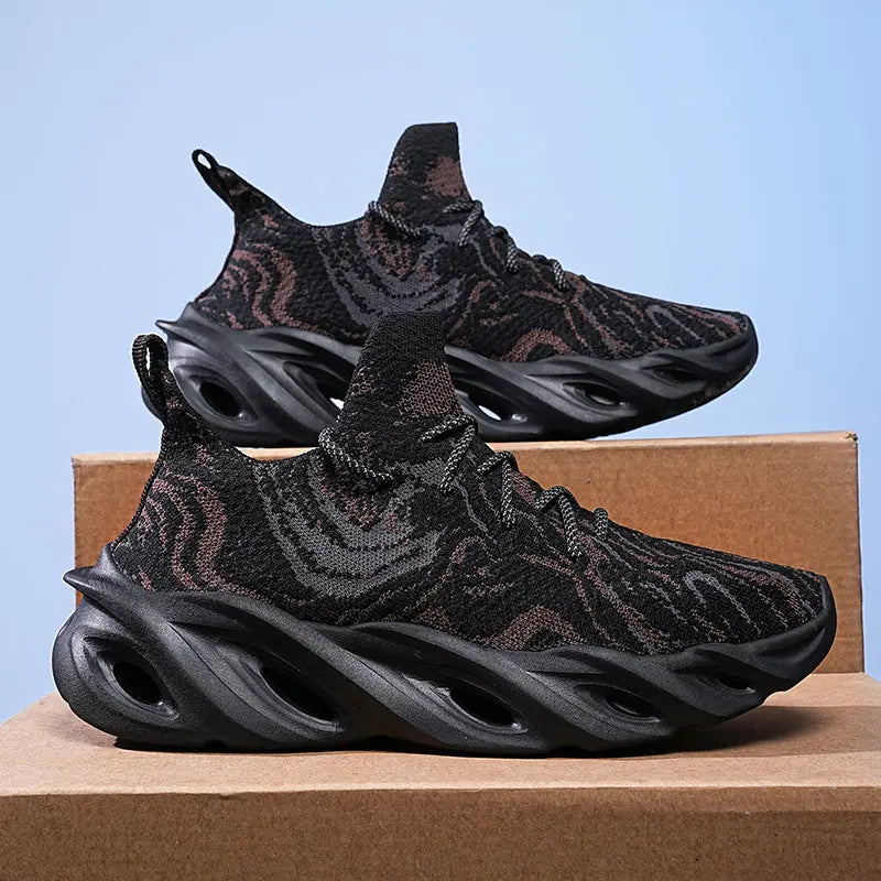 Arctic Flame T4 Sneakers - Goatlv