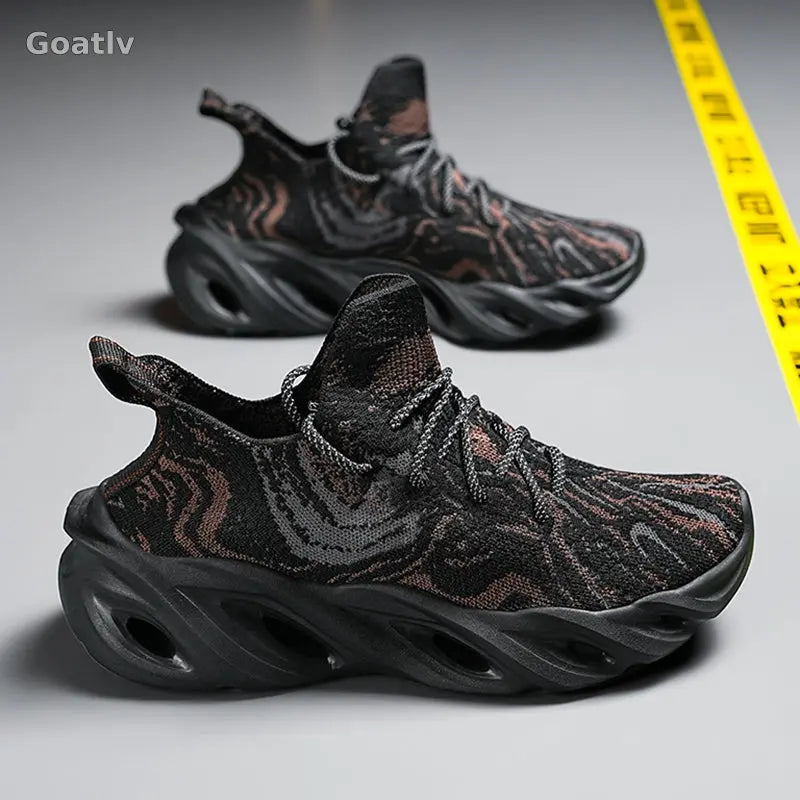 Arctic Flame T4 Sneakers - Goatlv