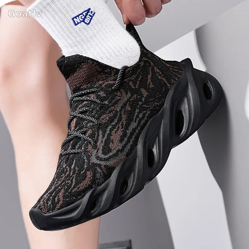 Arctic Flame T4 Sneakers - Goatlv