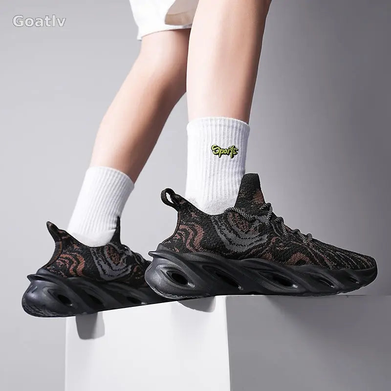 Arctic Flame T4 Sneakers - Goatlv