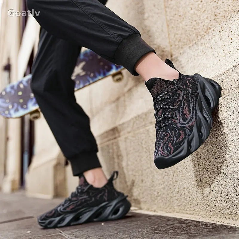 Arctic Flame T4 Sneakers - Goatlv