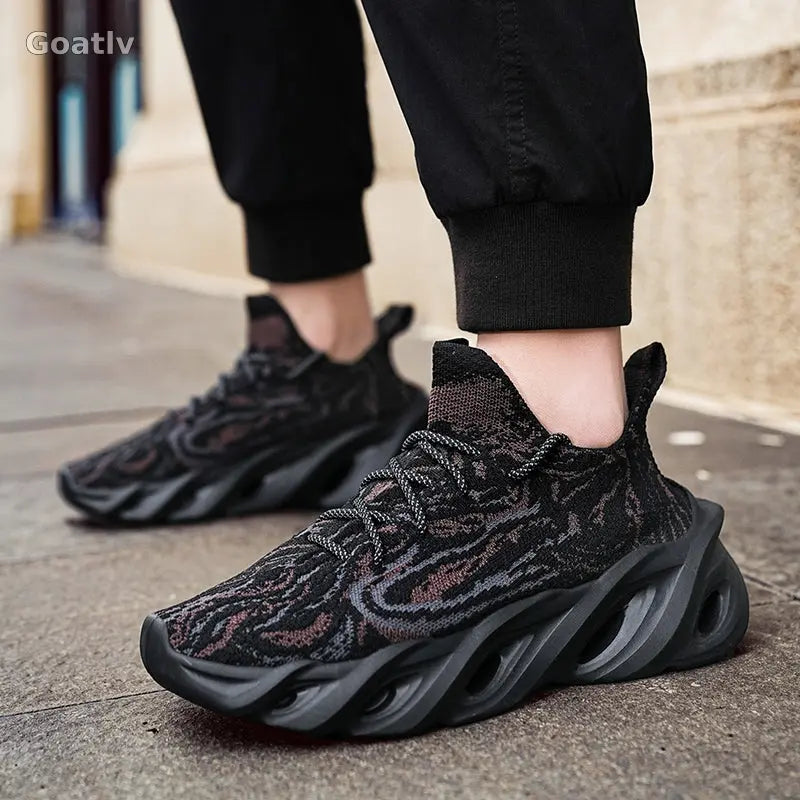 Arctic Flame T4 Sneakers - Goatlv
