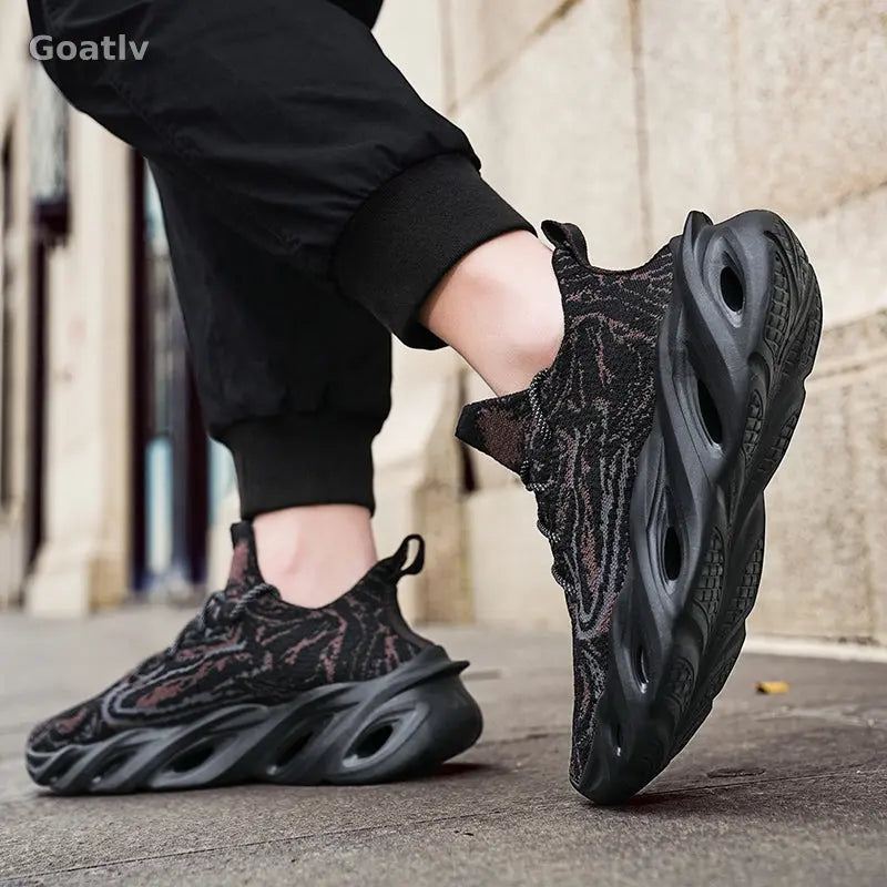 Arctic Flame T4 Sneakers - Goatlv