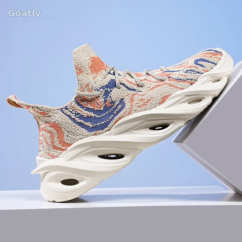 Arctic Flame T4 Sneakers - Goatlv