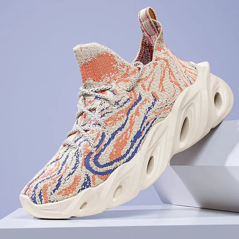 Arctic Flame T4 Sneakers - Goatlv