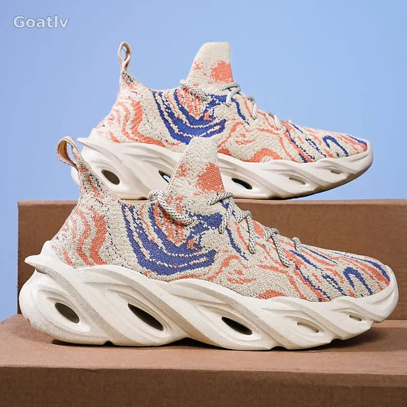 Arctic Flame T4 Sneakers - Goatlv