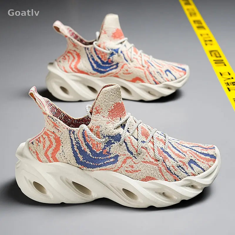 Arctic Flame T4 Sneakers - Goatlv