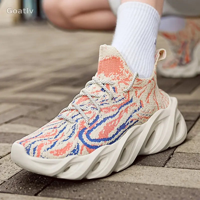 Arctic Flame T4 Sneakers - Goatlv