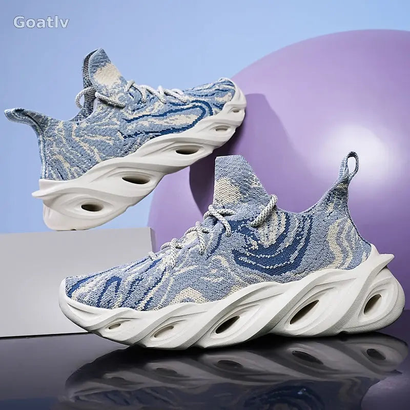 Arctic Flame T4 Sneakers - Goatlv