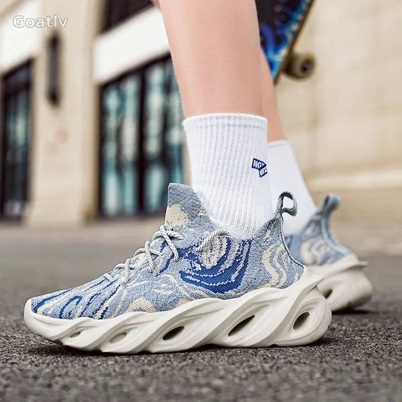 Arctic Flame T4 Sneakers - Goatlv