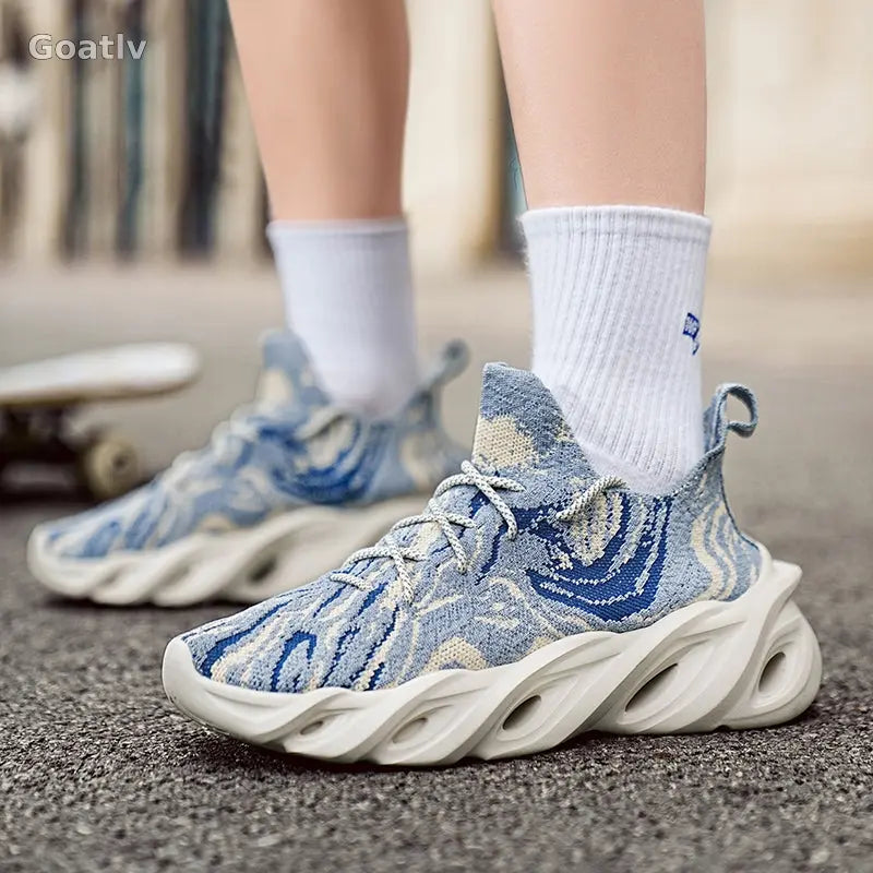 Arctic Flame T4 Sneakers - Goatlv