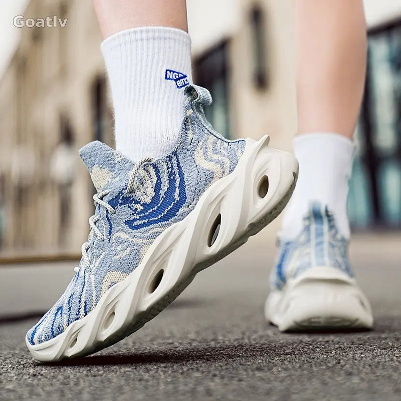 Arctic Flame T4 Sneakers - Goatlv