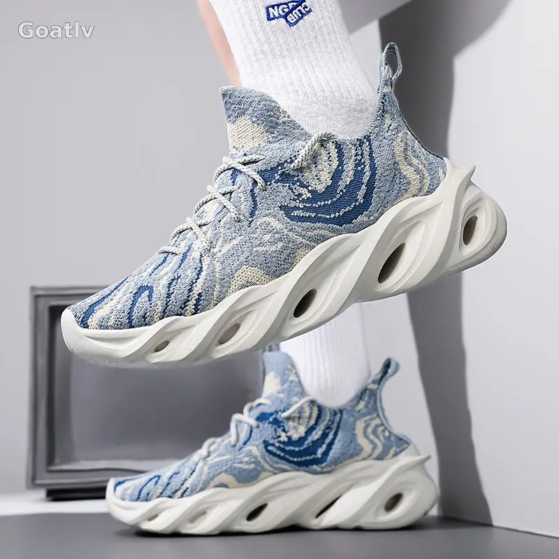 Arctic Flame T4 Sneakers - Goatlv