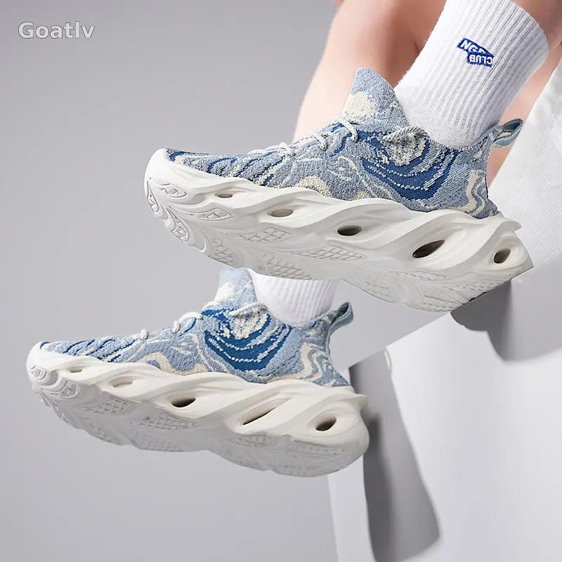 Arctic Flame T4 Sneakers - Goatlv