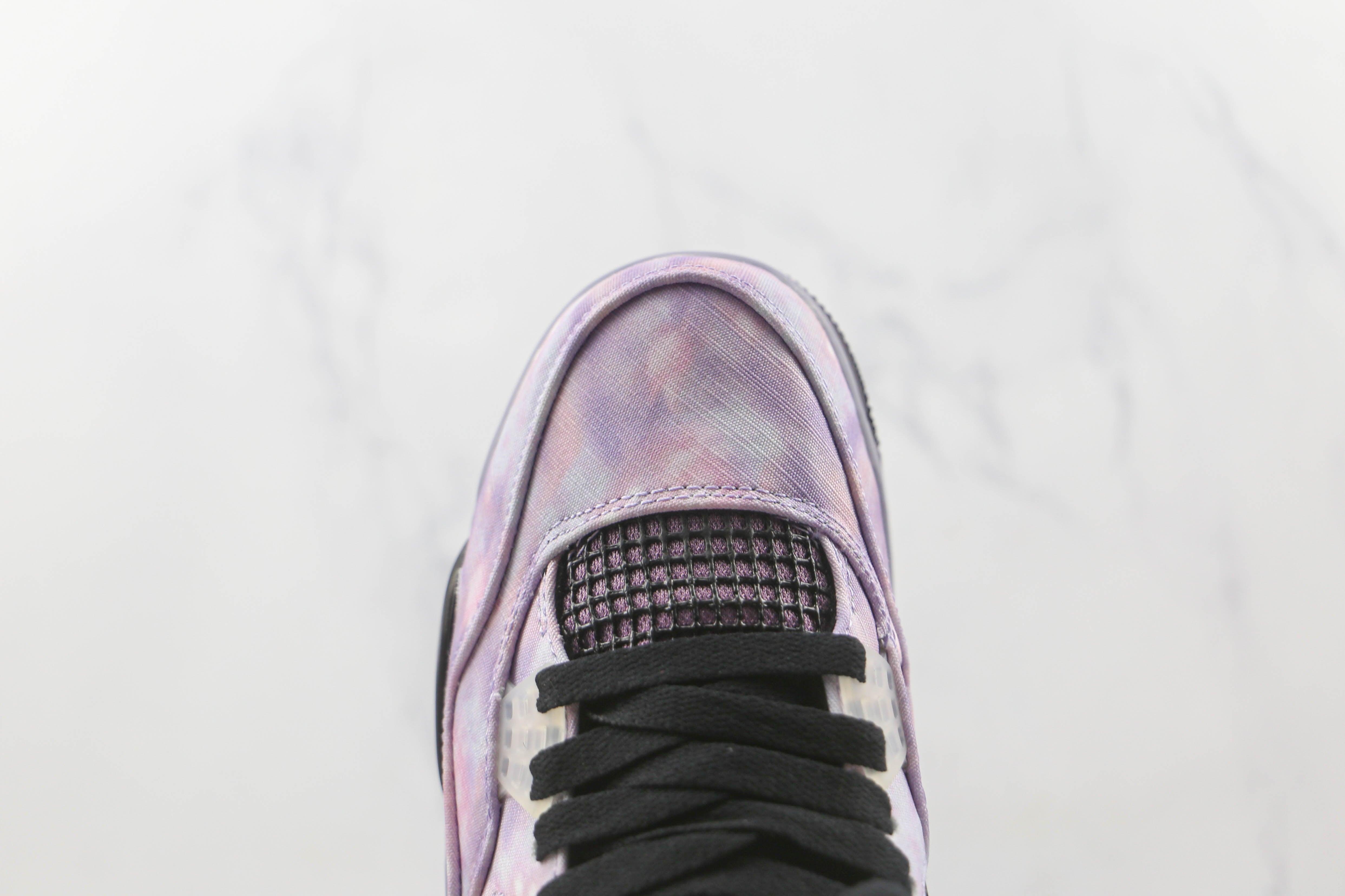 Custom Air Jordan AJ4 DH7138-506 - sneakerhypesusa