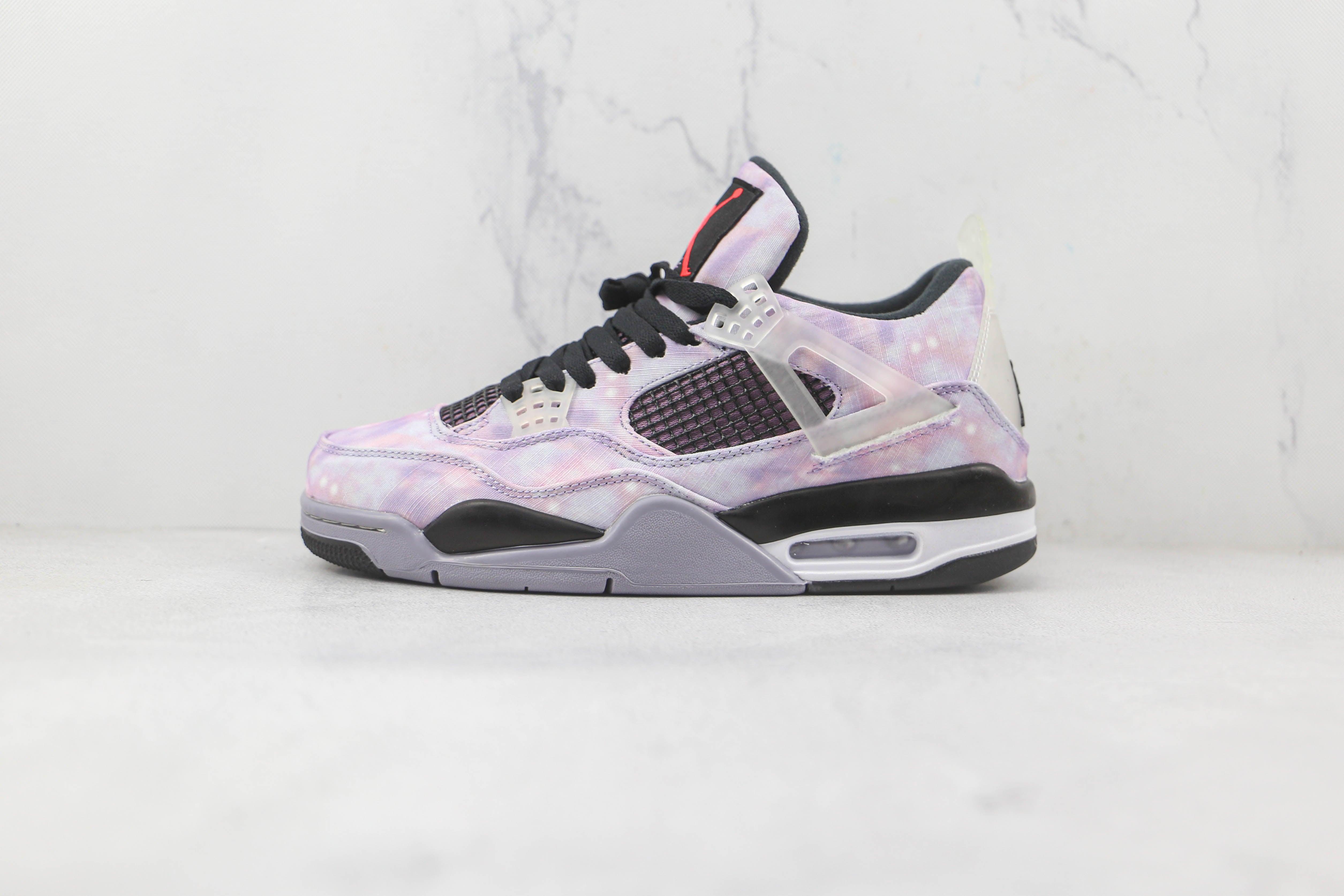 Custom Air Jordan AJ4 DH7138-506 - sneakerhypesusa