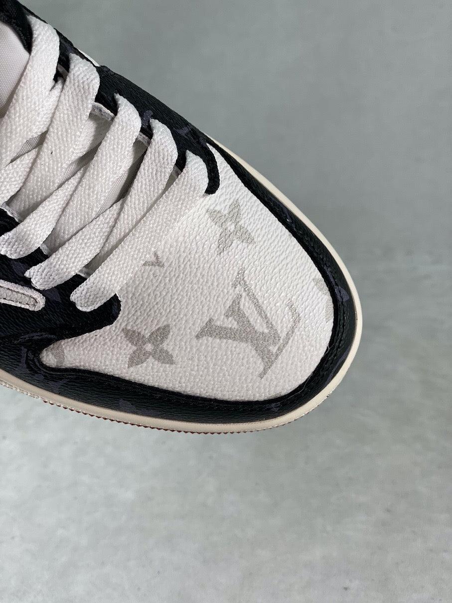 Custom Fragment x TS x Air Jordan 1 Low DM7866-318 - sneakerhypesusa