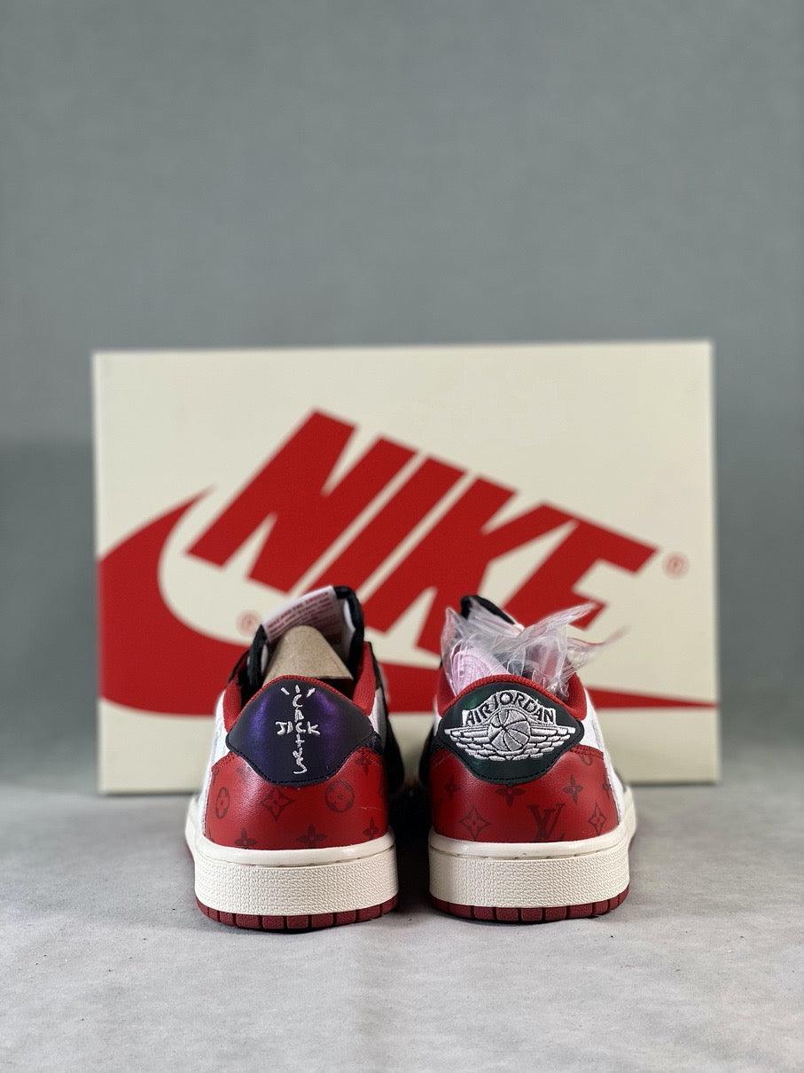 Custom Fragment x TS x Air Jordan 1 Low DM7866-318 - sneakerhypesusa