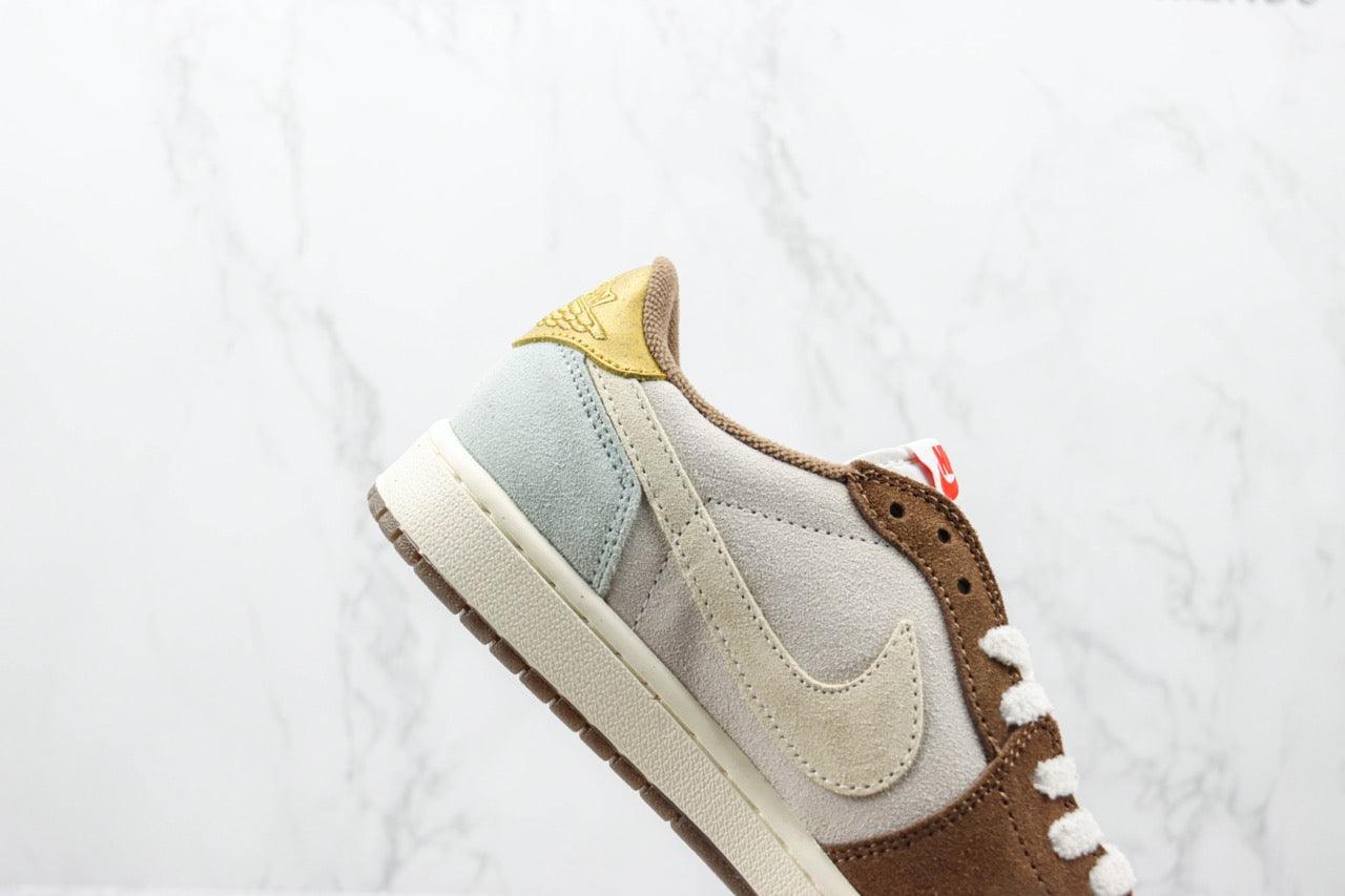Custom Fragment x Travis Scott x Air Jordan 1 Low DV1312-200 - sneakerhypesusa