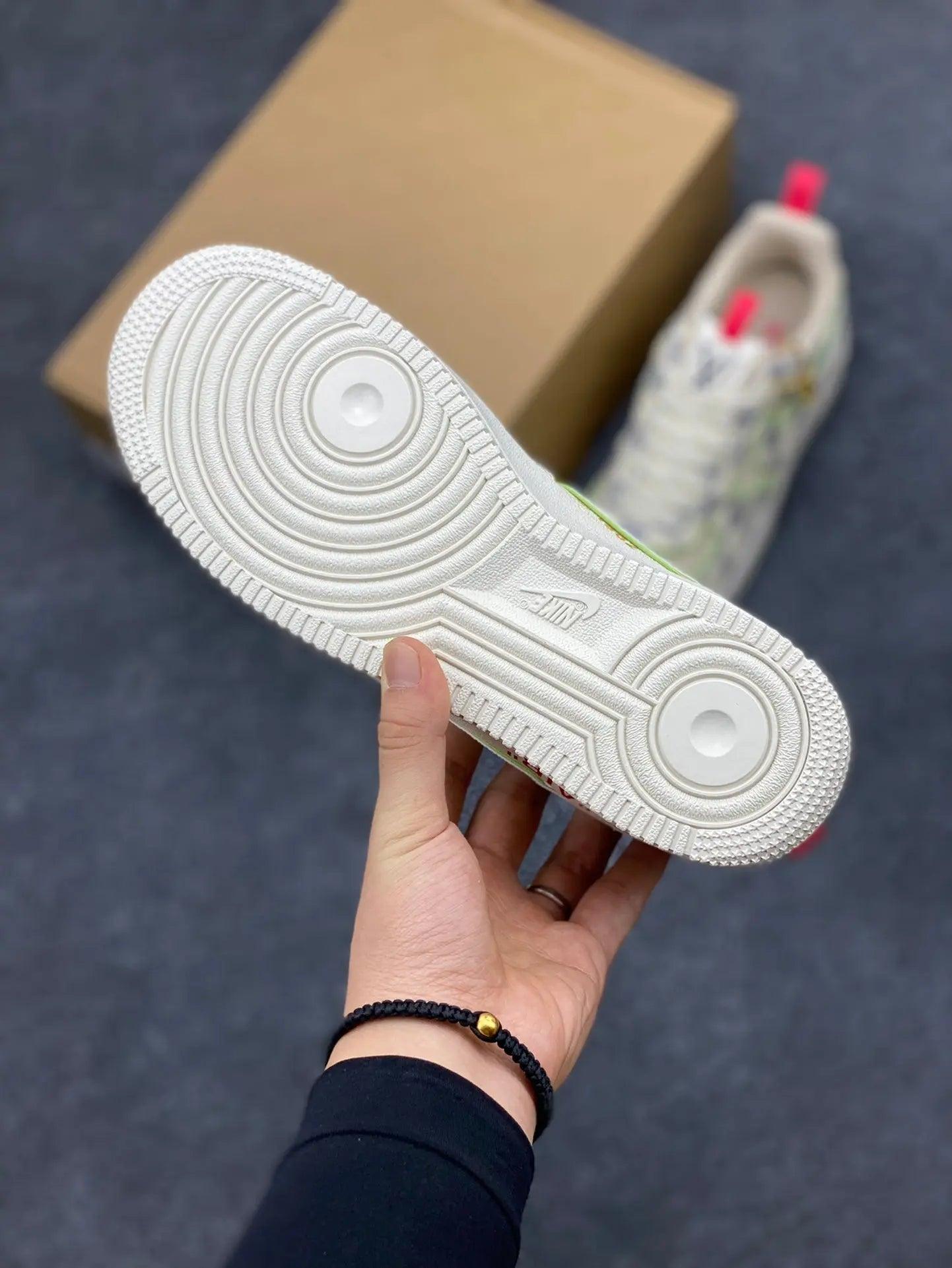 Custom LV x Off-wht x NK Air Force 1 LV 1A9V8H - sneakerhypesusa