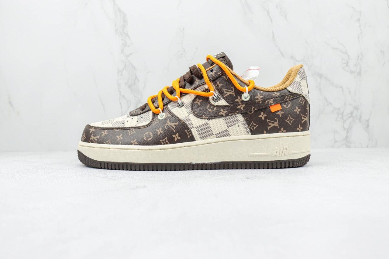 Custom Lv x Air Force 1 Low 07 CV1724-113 - sneakerhypesusa