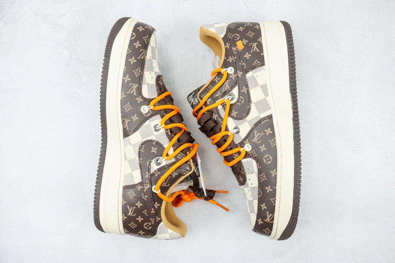 Custom Lv x Air Force 1 Low 07 CV1724-113 - sneakerhypesusa